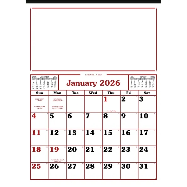 Commercial 12-Sheet Calendar... from ASI 40480 Koozie Group