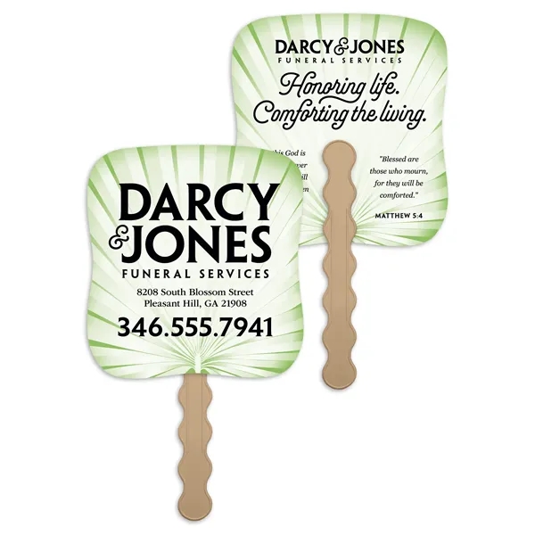 Palm Leaf Fan... from ASI 40480 Koozie Group