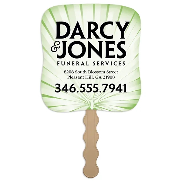 Palm Leaf Fan... from ASI 40480 Koozie Group