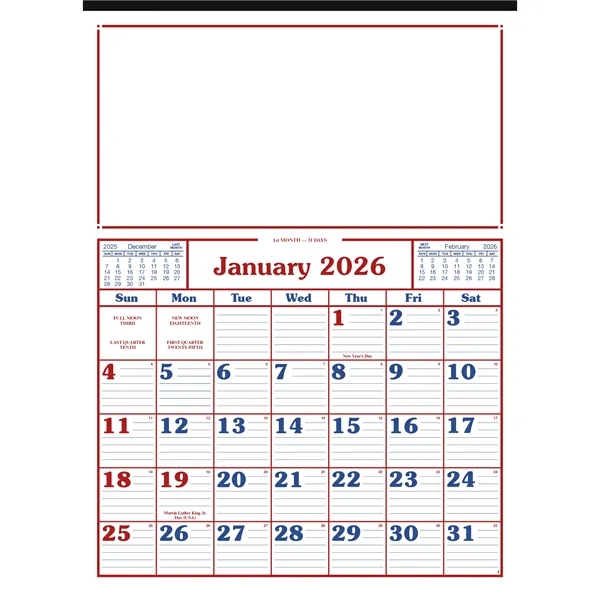 Commercial 12-Sheet Calendar... from ASI 40480 Koozie Group