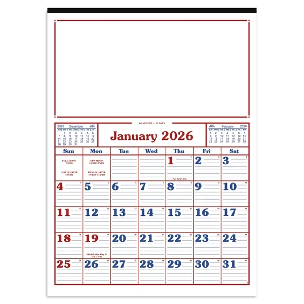 Commercial 12-Sheet Calendar... from ASI 40480 Koozie Group