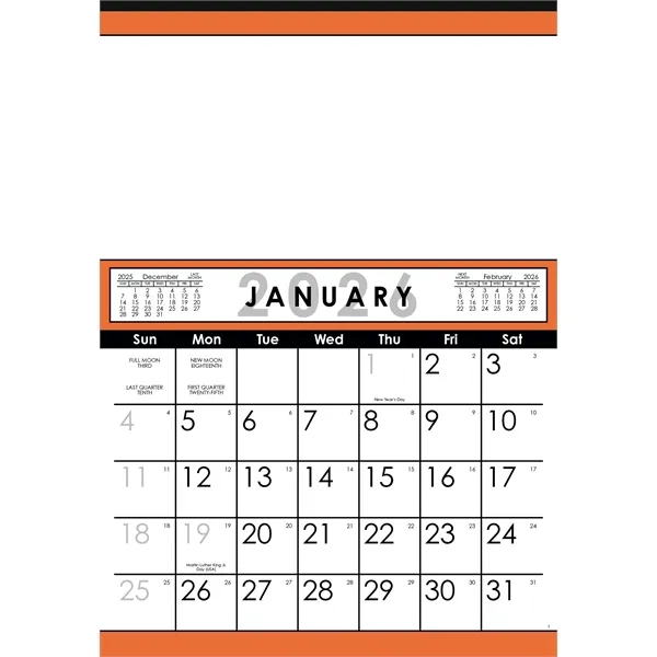 Commercial 12-Sheet Calendar... from ASI 40480 Koozie Group