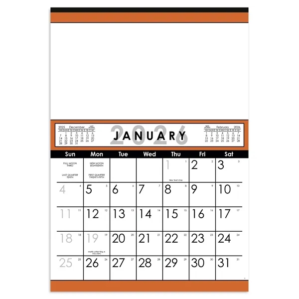 Commercial 12-Sheet Calendar... from ASI 40480 Koozie Group