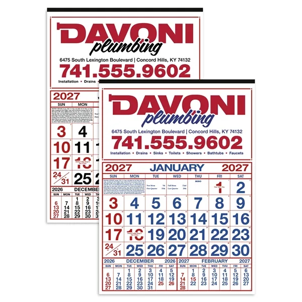 Commercial 12-Sheet Calendar... from ASI 40480 Koozie Group