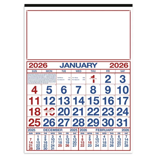 Commercial 12-Sheet Calendar... from ASI 40480 Koozie Group