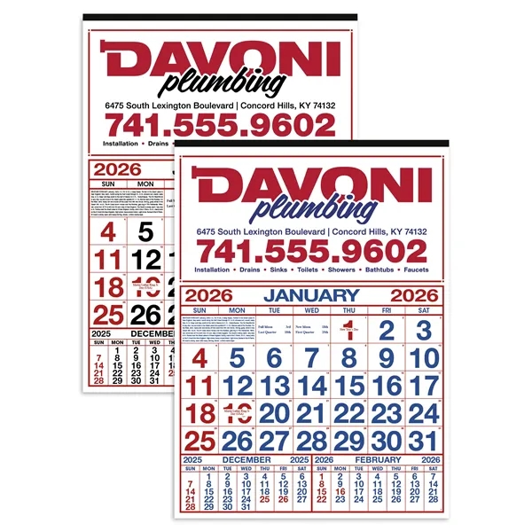Commercial 12-Sheet Calendar... from ASI 40480 Koozie Group