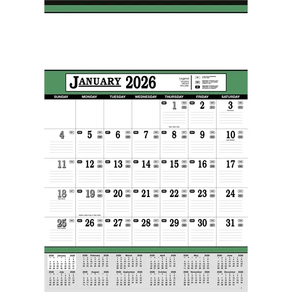 Contractor's 13-Sheet Calendar... from ASI 40480 Koozie Group