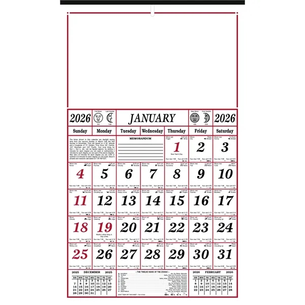 7-Sheet Almanac... from ASI 40480 Koozie Group