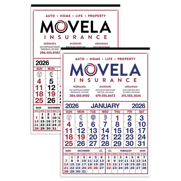 Commercial 12-Sheet Calendar... from ASI 40480 Koozie Group
