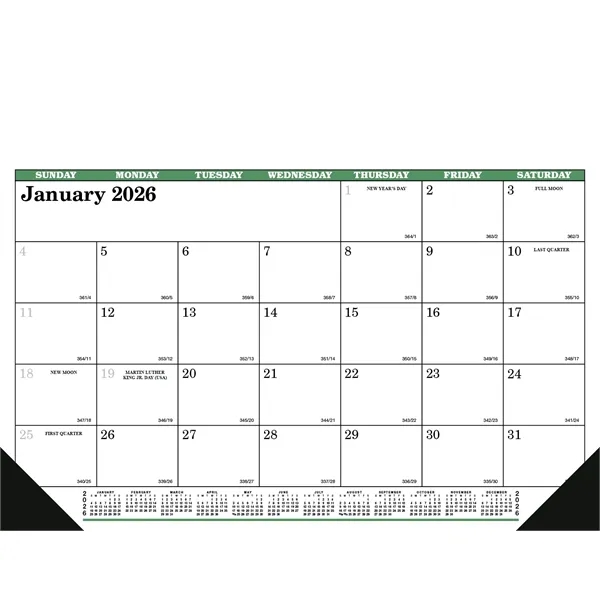 Skinner & Kennedy™ Desk Pad Calendar... from ASI 40480 Koozie Group