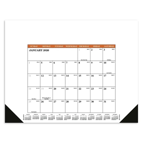 Skinner & Kennedy™ Desk Pad Calendar... from ASI 40480 Koozie Group