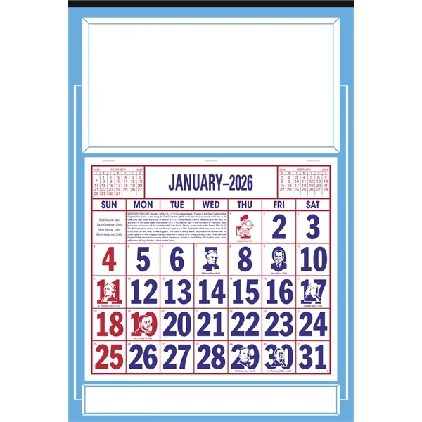 Apron Calendar... from ASI 40480 Koozie Group