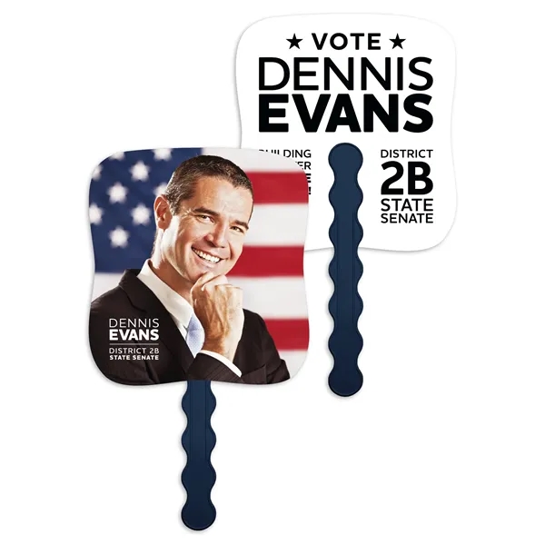 White Stock Fans... from ASI 40480 Koozie Group