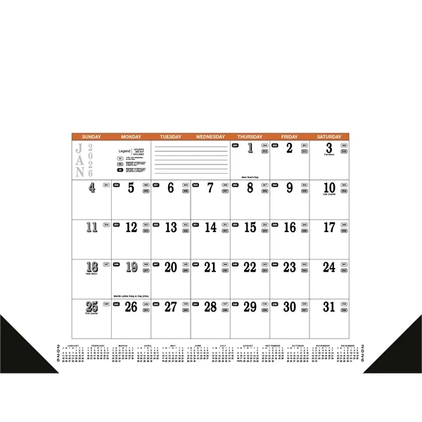 Contractor's Desk Pad Calendar... from ASI 40480 Koozie Group