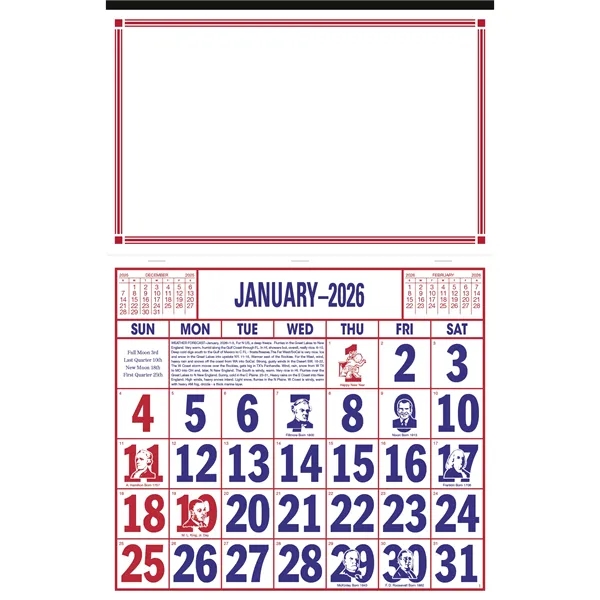 Apron Style Calendar... from ASI 40480 Koozie Group