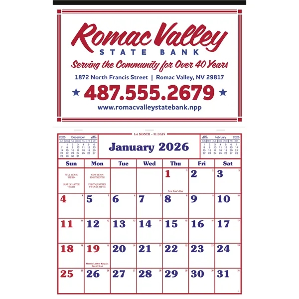 Apron Style Calendar... from ASI 40480 Koozie Group