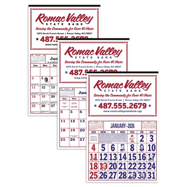 Apron Style Calendar... from ASI 40480 Koozie Group