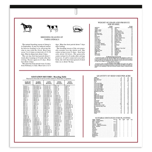 Almanac Calendar... from ASI 40480 Koozie Group