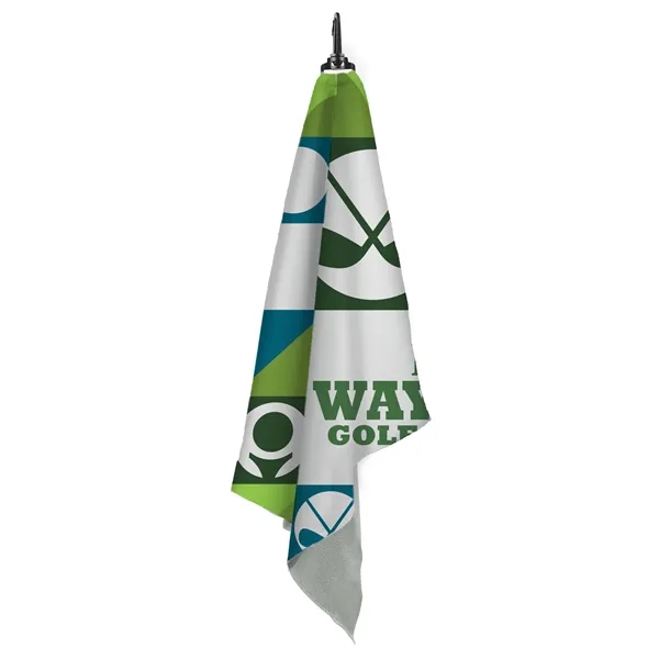 Premium Microfiber Golf Towel... from ASI 40480 Koozie Group