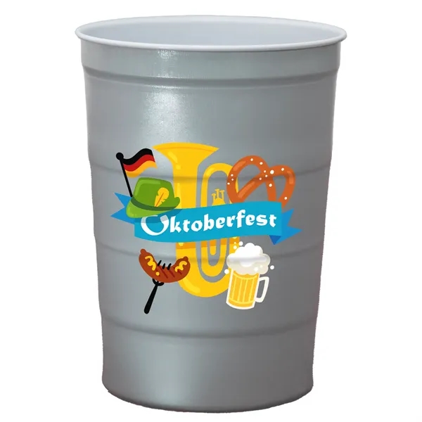 Garyline® The Cold One Steel Chill Party Cup - 16 oz.... from ASI 40480 Koozie Group