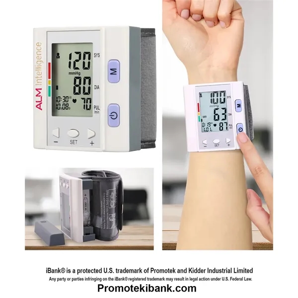 Wrist Blood Pressure Monitor, Pulse Rate / Heart Rate Monitor... from ASI 79909 Promotek