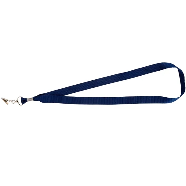 17.5" x 0.75" lanyard with swivel bulldog clip.... from ASI 66887 PCNA / Bullet