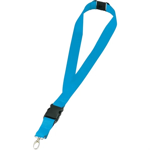 20" x 1" lanyard with breakaway neck clip and detachable plastic... from ASI 66887 PCNA / Bullet