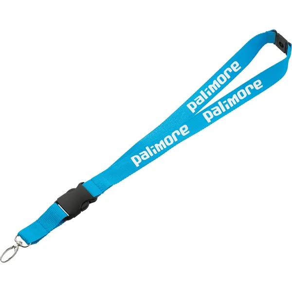 20" x 1" lanyard with breakaway neck clip and detachable plastic... from ASI 66887 PCNA / Bullet