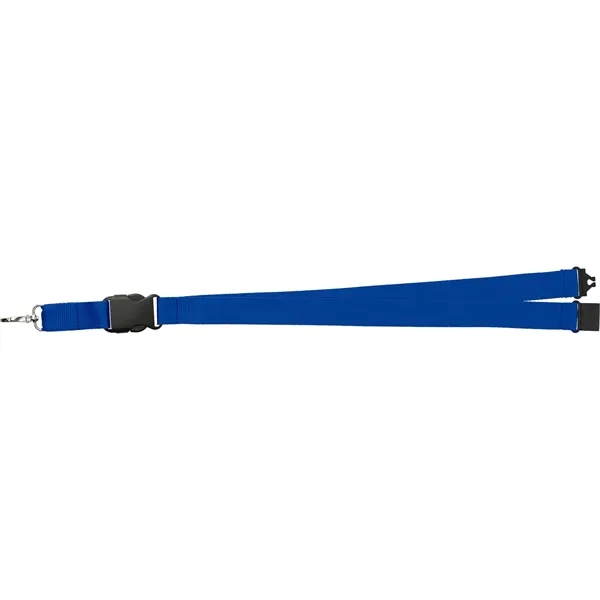 20" x 1" lanyard with breakaway neck clip and detachable plastic... from ASI 66887 PCNA / Bullet