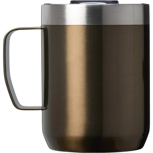12 oz. stainless steel camping mug with handle, double wall vacuum... from ASI 66887 PCNA / Leeds