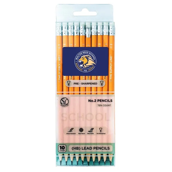 A clean, ready-to-use set of sharpened No. 2 pencils housed in... from ASI 46170 Compass Industries Inc