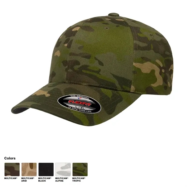 Flexfit Multicam fitted cap with stretch comfort-ideal for outdoor and tactical... from ASI 72657 Active Life Promo / Active Life