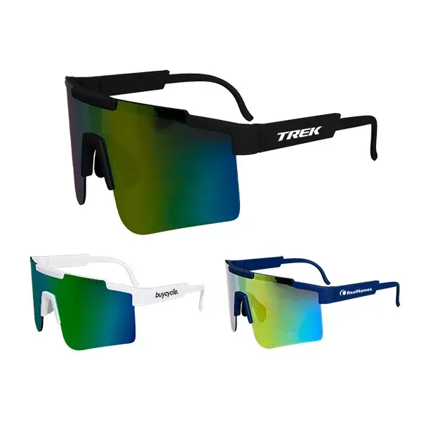 Plastic sports sunglasses with UV400 protection.... from ASI 98360 WOWLine / WOWLine®