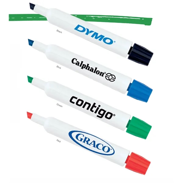 These Dry Erase Markers are made for most nonporous surfaces with... from ASI 84833 Newell Custom Writing Instruments / Newell Brands