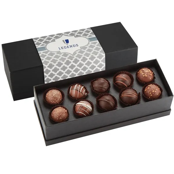 10 piece decadent truffle box available in a variety of different... from ASI 71685 Midnite Snax®