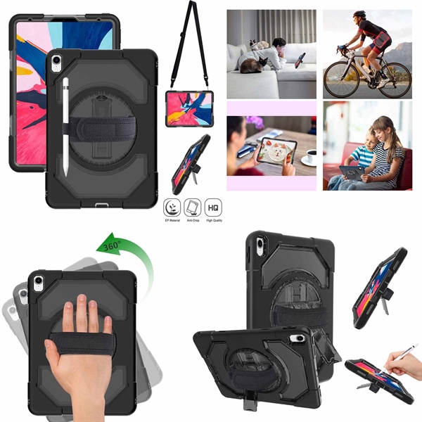 iPad Pro 11" Protective Rugged Case with Kickstand & Shoulder Strap.... from ASI 79909 Promotek / Promotek™