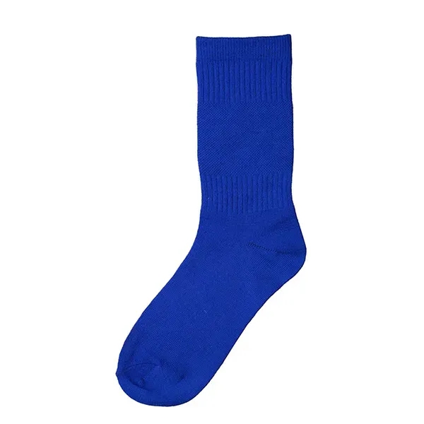 Eco-friendly athletic crew sock made from recycled fibers with vibrant full-color... from ASI 62660 Innovation Line