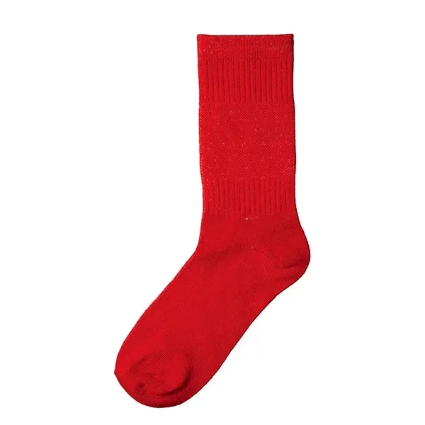 Eco-friendly athletic crew sock made from recycled fibers with vibrant full-color... from ASI 62660 Innovation Line