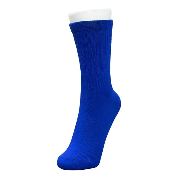 Eco-friendly athletic crew sock made from recycled fibers with vibrant full-color... from ASI 62660 Innovation Line