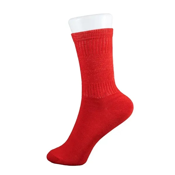 Eco-friendly athletic crew sock made from recycled fibers with vibrant full-color... from ASI 62660 Innovation Line