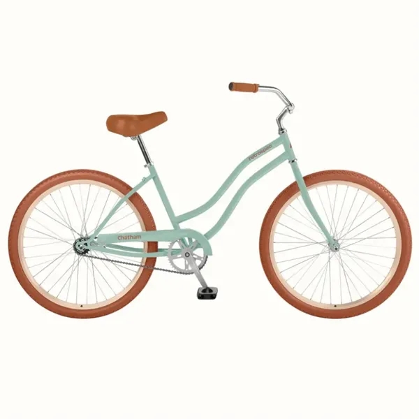 A stylish beach cruiser with a step-through frame, single speed, and... from ASI 72657 Active Life Promo / Active Life Promo