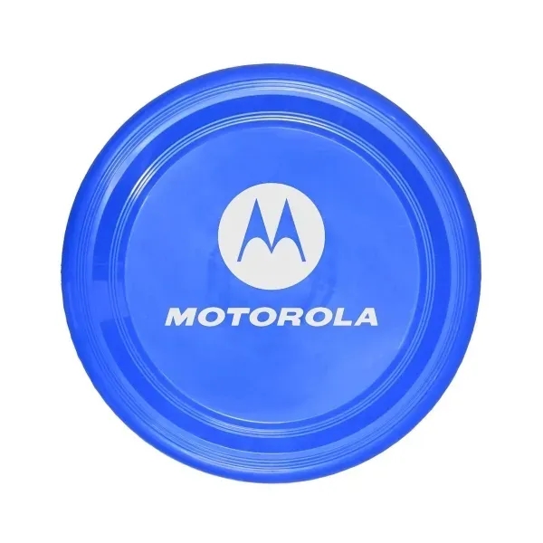 Flying disc molded in dog-friendly co-polymer polypropylene that measures 9" x... from ASI 54040 Fey Promo