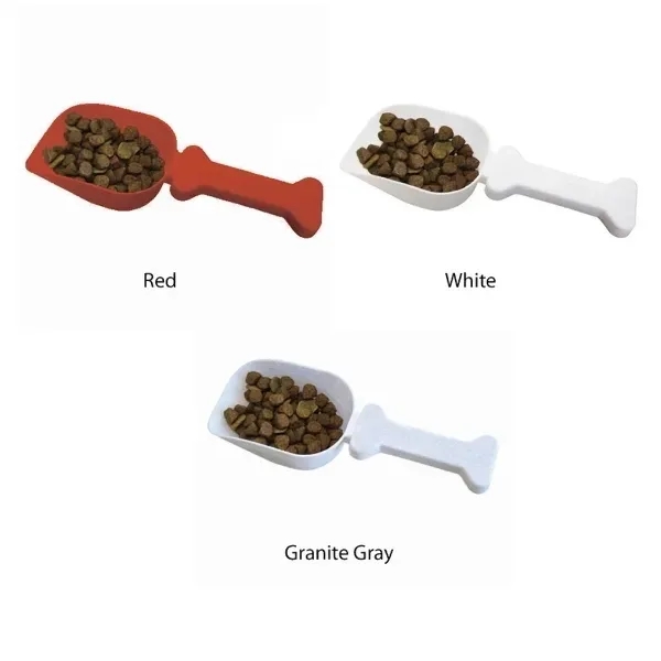 Item #604-4040 Pet Food Scoop w/ Bone Shaped Handle