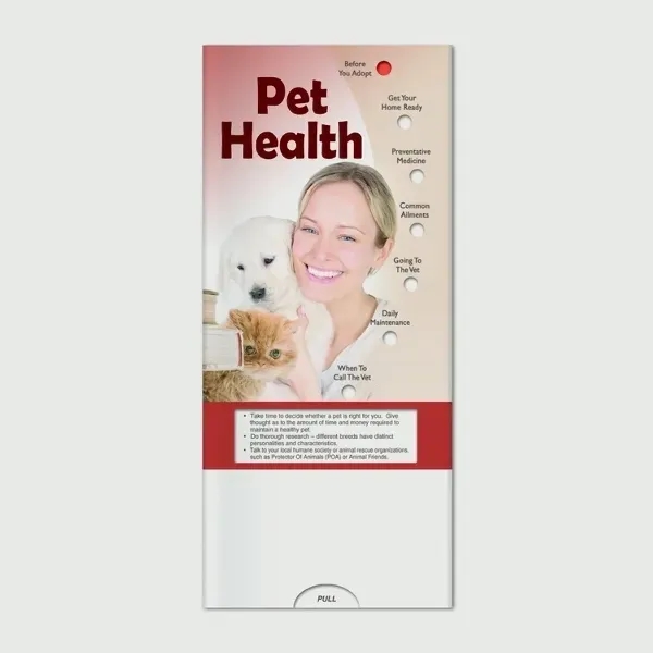 Item #602-8004 Pet Health Interactive Slider Chart