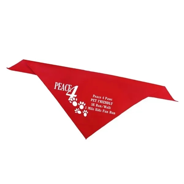 Item #602-2172 Cotton Collar Pet Bandana - Large
