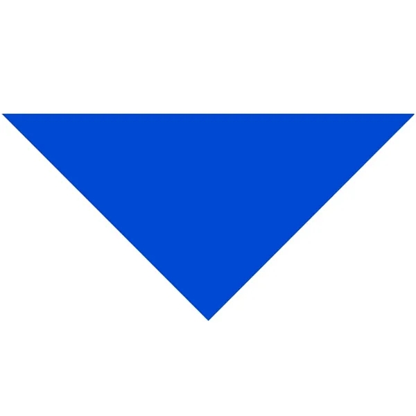 Item #602-2172 Cotton Collar Pet Bandana - Large