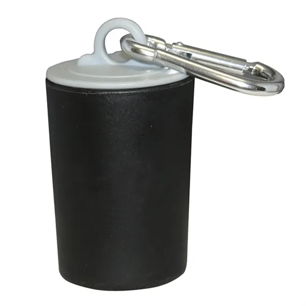Pet waste bag dispenser with a carabiner attachment, 20 poly bags... from ASI 54040 Fey Promo