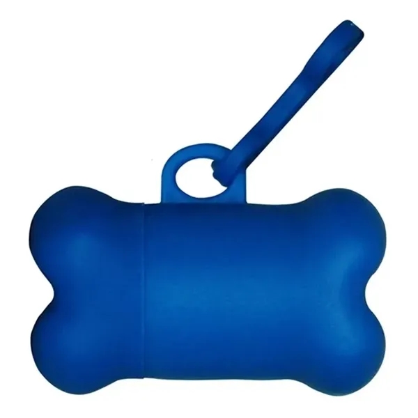 Bone shaped pet trash bag dispenser with 20 poly bags included... from ASI 54040 Fey Promo