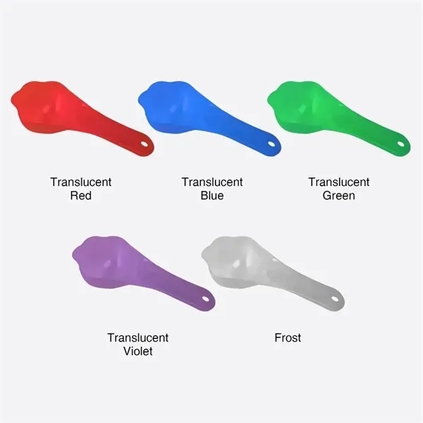 BPA-free, dishwasher-safe polypropylene paw-shaped scoop with 1/2 cup and 1 cup... from ASI 54040 Fey Promo