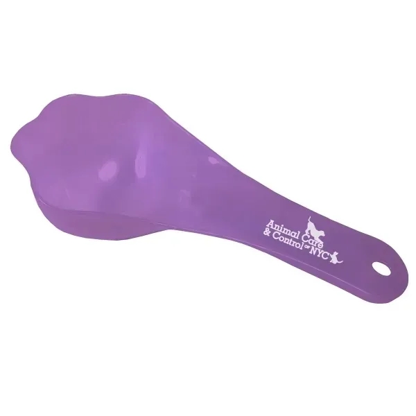 BPA-free, dishwasher-safe polypropylene paw-shaped scoop with 1/2 cup and 1 cup... from ASI 54040 Fey Promo
